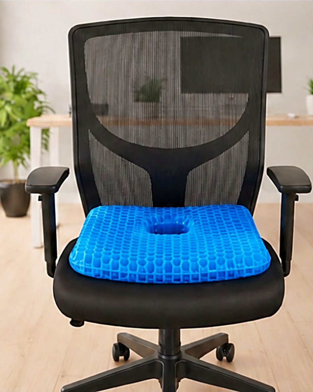 GelSeat auf dem Bürostuhl