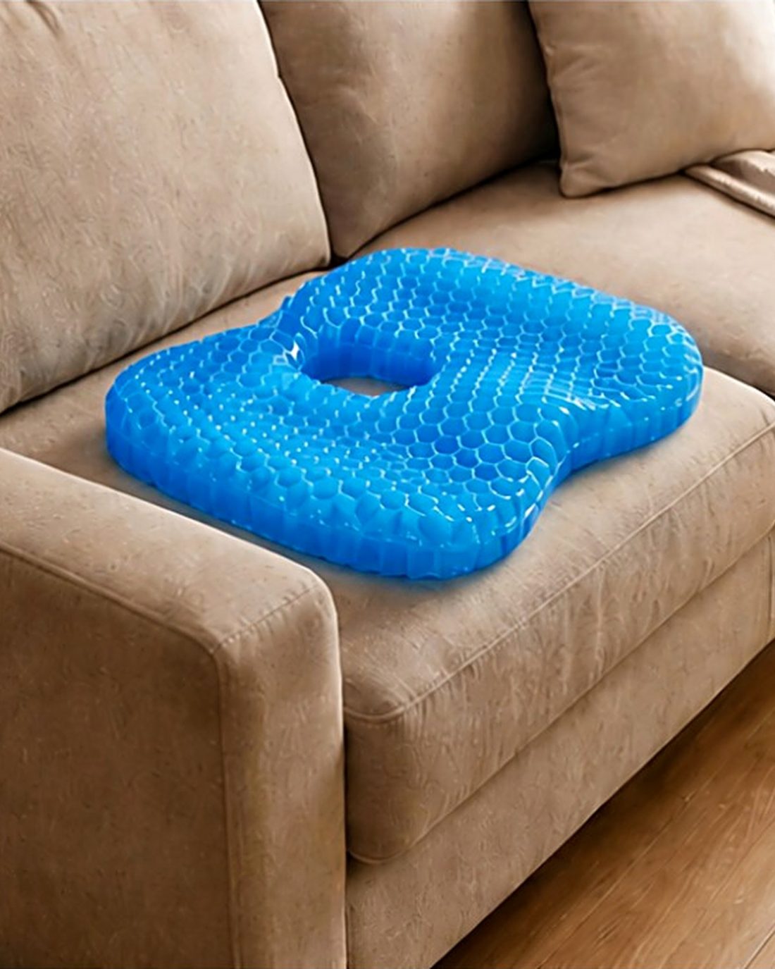 GelSeat auf dem Sofa