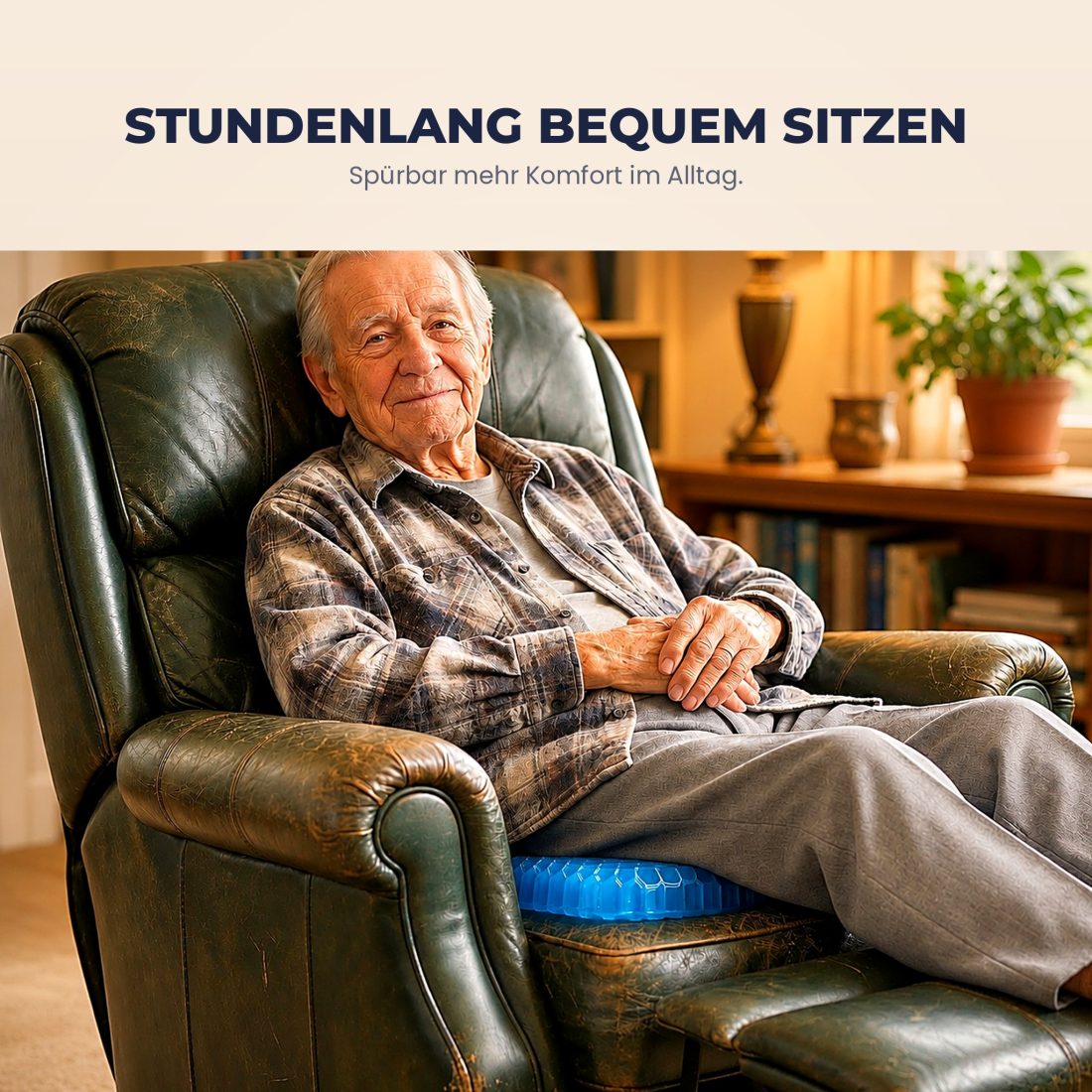 Stundenlang bequem sitzen mit GelSeat
